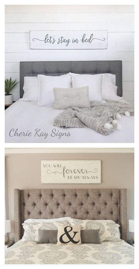 #bedroom #bedroominspo #bedroomgoals Above Headboard Decor, Rustic Headboards, Bedroom Wall Decorations, Decor Over Bed, Bedroom Art Above Bed, Stairway Wall, Bedroom Wall Decor Above Bed, Fresh Bedroom, Decor Above Bed