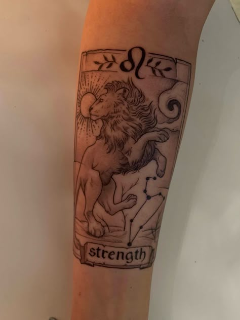 Aries God Tattoo, Leo Tarot Card Tattoo, Leo Back Tattoo, Lion Sun Tattoo, Leo Tattoos For Women, Leo Lion Tattoos For Women, Leo Goddess Tattoo, Feminine Lion Tattoo For Women, Leo Inspired Tattoos