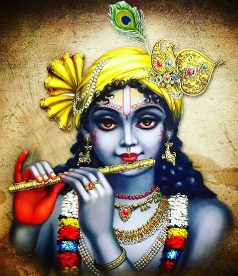 Krishna Beautiful Photo Bhagwan Bansuri Wallpaper Bansuri Drawing, Krishna With Bansuri, Wallpaper Happy, God Wallpaper, Krishna Drawing, Shree Krishna Wallpapers, Little Krishna, Lord Krishna Hd Wallpaper, Lord Vishnu Wallpapers