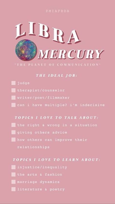 Libra Mercury, House Astrology, Sidereal Astrology, Mercury Sign, Sagittarius Astrology, Planet Signs, Astrology Planets, Libra Zodiac Facts, Relationship Topics