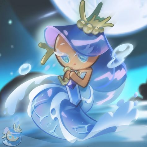 Sea fairy cookie Sea Fairy Cookie, Sea Fairy, Cookie Kingdom, Art Study, Cookie Run, Art Studies, Profile Pictures, Sonic The Hedgehog, Profile Picture