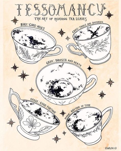 Witch Advice, Hellenistic Paganism, Witch Crafts Diy, Yaelokre Oc, Teacups And Saucers, Wiccan Magic, Witch Spirituality, Tea Reading, Magic Spell Book