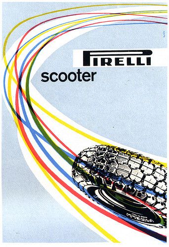 Max Huber - Pirelli scooter, 1957 | laura@popdesign | Flickr Max Huber, International Typographic Style, Stefan Sagmeister, Milton Glaser, Swiss Design, Retro Ads, Artist Models, Poster Retro, Advertising Poster