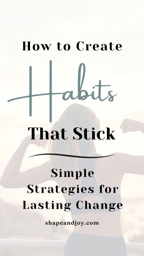 Learn how to create habits that stick with simple, actionable tips. Whether you're developing daily routine habits or building successful micro habits, these strategies will help you stay motivated and create long-lasting change in your personal life. Micro Habits, Daily Routine Habits, Create Habits, Developing Healthy Habits, Stay Consistent, Stay Motivated, Practical Advice, Physical Activities, How To Stay Motivated