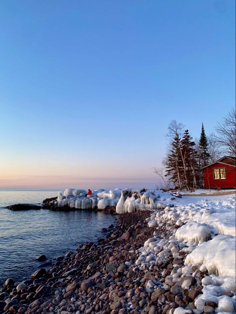 lake superior Lake Superior Winter, Lake Superior Aesthetic, Edgy Normcore, Superior Aesthetic, Marquette Michigan, Minnesota Winter, Duluth Minnesota, Lighthouse Keeper, Pure Michigan