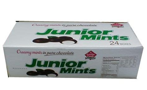 Junior Mints (Pack of 24) - http://bestchocolateshop.com/junior-mints-pack-of-24/ Peanut Free Candy, Mints Candy, Dark Chocolate Mint, Flavored Marshmallows, Junior Mints, Gluten Free Candy, Chocolate Candy Bar, Mint Candy, Free Candy