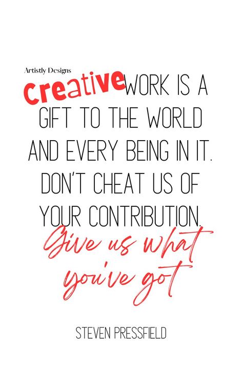 Creative People Quotes, Contribution Quotes, Inspirational Artist Quotes, Inspire Others Quotes, Possibility Quotes, Quotes Artist, Quotes Painting, Grades Quotes, Art Quotes Artists