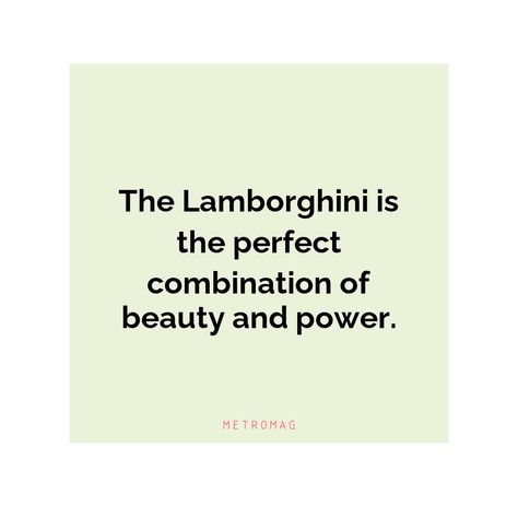 From iconic to humorous, we have the best Lamborghini captions and quotes for your Instagram post. Check out these unique and creative ideas. See all quotes and captions on https://metromag.com/lamborghini-captions/ Lamborghini Quotes, Best Lamborghini, Quotes For Instagram, All Quotes, Instagram Captions, Be Yourself Quotes, Lamborghini, Creative Ideas, Humor