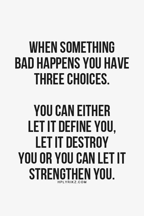 Let it strengthen you Bad Things Happen Quotes, Bad Things, Things Happen, I Can Relate, Quotes About Strength, Inspiring Quotes, Good Advice, Meaningful Quotes, Great Quotes