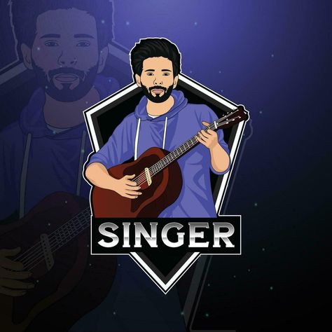 Vector illustration of singer mascot esport logo design Singer Logo Design, Singer Logo, Esport Logo Design, Adobe Stock, Royalty Free Images, Premium Vector, Graphic Resources, Vector Art, Stock Vector