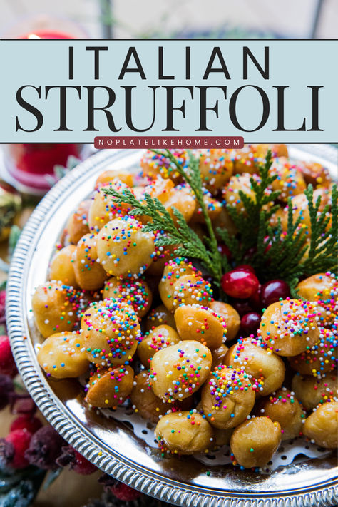 Authentic Italian Struffoli Recipe Italian Fried Dough Recipe, Zeppoli Recipe Italian, Italian Cookies Traditional Christmas, Christmas Desserts Traditional, Struffoli Recipe Italian, Italian Cookies Authentic, Zeppoli Recipe, Italian Fried Dough, Fried Dough Balls