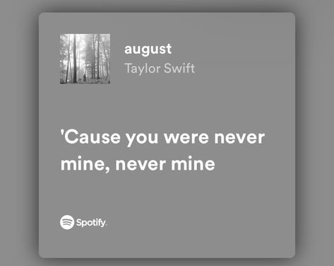 Wish You Were Mine, You Were Never Mine, Taylor Swift Wouldve Couldve Shouldve Lyrics, Cause You Were Never Mine Lyrics, Mine Taylor Swift Spotify, Your Beauty Never Ever Scared Me Lyrics, The Moment I Knew Taylor Swift Lyrics, Taylor Swift Mine, Losing You Quotes