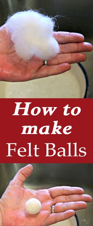 Learn how to make Felt Balls! This fun and easy DIY Craft technique is great for making all sorts of decorations for Christmas or other Holidays. They make beautiful Garlands and more. By Chris Roy for Graphics Fairy. Make Felt Balls, Diy Wool Felt, File Cabinet Makeover, Diy Coffee Station, Felt Wool Ball, Diy Blanket Ladder, Diy Wool, Wood Wall Art Diy, Martha Stewart Crafts