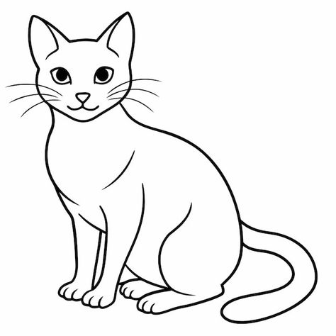 Free cat black and white vectors, photos and PSD files | Free download Cat Clip Art Black And White, Cat Clip Art, Drawing Of A Cat, Clip Art Black And White, Cat Black And White, Cat Black, Free Cats, Clipart Black And White, Art Black And White