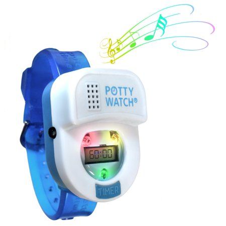 Potty Time Watch Toddler Toilet Training Aid ~ Blue Toddler Toilet Training, Toddler Toilet, Toddler Potty, Train Light, Kids Potty, Potty Time, Colorful Watches, Toilet Training, Blue Watches