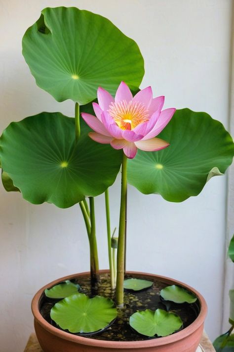 9 Tactics To Grow Lotus Plant At Home Lotus Flower Plant Indoor, Growing Lotus Indoors, Growing Lotus From Seed, Lotus Plant At Home, Lotus Flower Growing, Stream Water Feature, Growing Lotus, Plant Organization, Lotus Flower Seeds