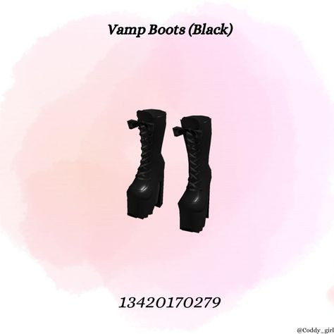 Cute Roblox Shoes Codes, Berry Avenue High Heel Codes, Heel Codes Bloxburg, Roblox Heels Code, Berry Avenue Shoes Codes, Roblox Shoes Codes, Jennie Kim Queen Crown, Shoe Codes, Emo Boots