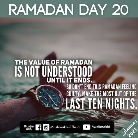 Ramadan Day 20, Ramadan Day 20 Quotes, Ramadan Day, 20th Quote, Ramadan Quotes, Creative Background, Cool Wallpapers For Phones, Beautiful Islamic Quotes, Islamic Videos