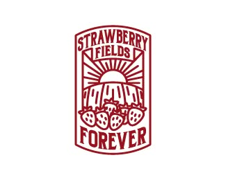 Strawberry Fields Tattoo Beatles, Strawberry Fields Forever Aesthetic, Strawberry Fields Forever Tattoo, Strawberry Fields Tattoo, Beatles Tattoo Minimalist, The Beatles Tattoo Ideas, Beatles Inspired Tattoos, Beatles Tattoo, Beatles Drawing