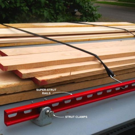 Diy Truck Bed Rack, Unistrut Ideas, Harbor Freight Trailer, Construction Trailer, Ford Sport Trac, E Track, Truck Camper Shells, Truck Organization, Truck Toppers