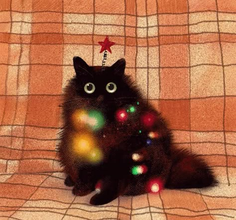 New Year Diy Cards, New Year Diy, Xmas Card Ideas, Clever Halloween Costumes, Merry Bright Christmas, Cute Christmas Wallpaper, Cat Holidays, Winter And Christmas, Seasons Art