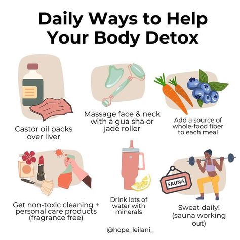 How To Detox Your Body From Toxins, Detox Body Naturally, Healthy Liver Diet, Natural Body Detox, Natural Path, Longevity Diet, Castor Oil Packs, Body Detoxification, Liver Diet