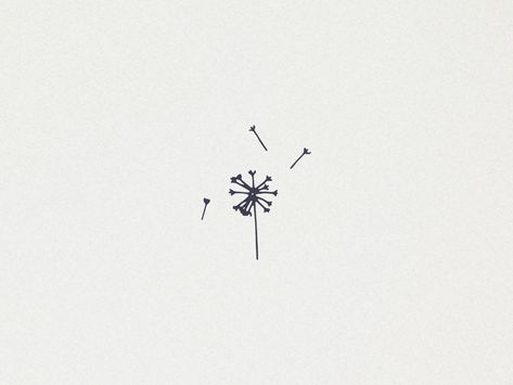 Dandelion Logo, Leon Logo, Dandelion Drawing, Logo Nature, Minimalism Design, Dandelion Tattoo, Dandelion Designs, Nature Illustration, Compass Tattoo