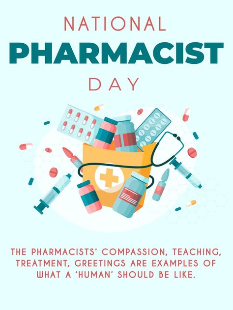 National Pharmacist Day, World Pharmacist Day Images, Pharmacy Day, Pharmacist Day, World Pharmacist Day, Farm Marketing, Pharmacy Art, Work Ethics, Birthday Reminder