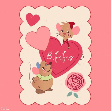 Disney Lovers! • Instagram Disney Valentines Decor, Disney Valentines Cards, Disney Valentines Day Wallpaper, Disney Phone Wallpapers, Make Cute Things, Disney Valentines Day, Disney Card, Disney Backgrounds, Valentines Day Cartoons