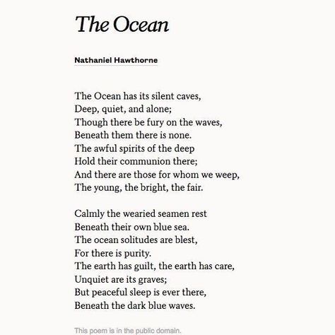 Poem On Ocean, Poetry About Ocean, Poems About Joy, Poem About The Ocean, Poems About The Ocean, Poems About The Sea, Poem On Environment, Poem About Nature, Shakespeare Poems