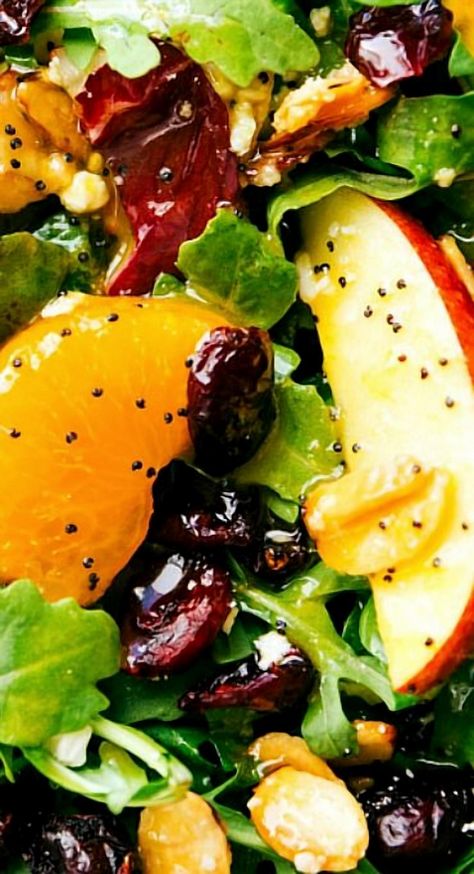 Brighten up your day with the refreshing flavors of our Zesty Mandarin Delight Salad. This vibrant dish combines juicy mandarin oranges with crisp greens and a hint of zesty dressing, creating a perfect balance of sweet and tangy. Ideal for a light lunch or a colorful side dish, this salad is as pleasing to the eye as it is to the palate. Easy to prepare and bursting with fresh ingredients, it's sure to become a favorite in your recipe collection. Enjoy a taste of sunshine in every bite! Mixed Greens Salad, Green Bean Salad Recipes, Mandarin Orange Salad, Greens Salad, Poppyseed Dressing, Candied Almonds, Salad Mixed Greens, Fresh Salad Recipes, Mandarin Oranges