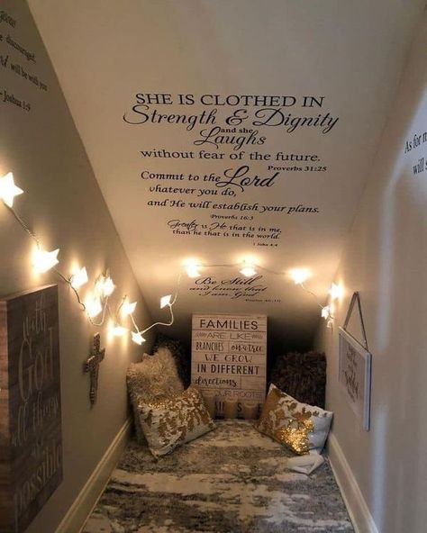 Home Design and Decor | Facebook God Lead Me, Prayer Room Ideas, Prayer Closet, Meditation Room Decor, Prayer Corner, Prayer Wall, My Prayer, Prayer Room, Room Closet