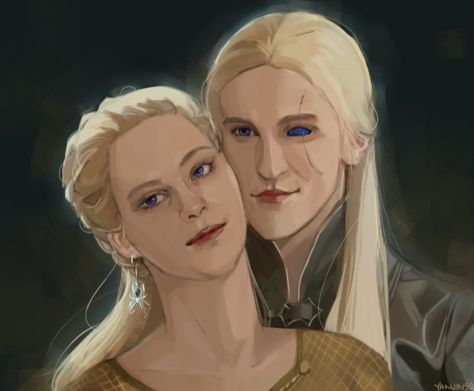 helaena targaryen and aemond targaryen ship art Helaena Targaryen And Aemond Targaryen, Helaena Targaryen, Aemond Targaryen, Green Characters, Targaryen Art, Games Of Thrones, House Targaryen, Game Of Thrones Houses, House Of Dragons