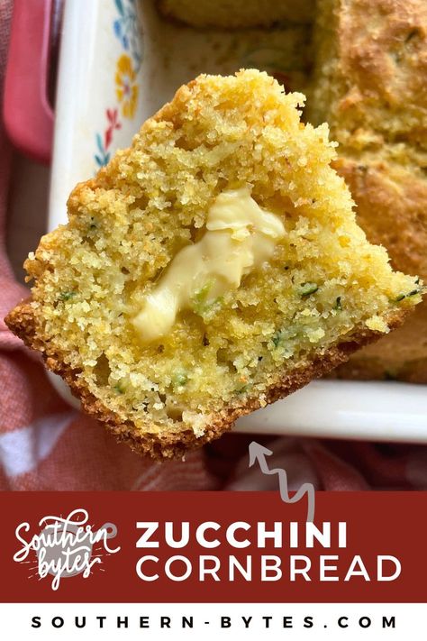 Zucchini Cornbread is a delightful twist on a classic cornbread recipe. Made with cornmeal and shredded zucchini, it is moist, fluffy, and slightly sweet. Zucchini Cornbread Recipes, Classic Cornbread, Zucchini Cornbread, Summer Zucchini, Cornbread Casserole, Sweet Cornbread, Cornbread Recipe, Shredded Zucchini, Zucchini Bread Recipes