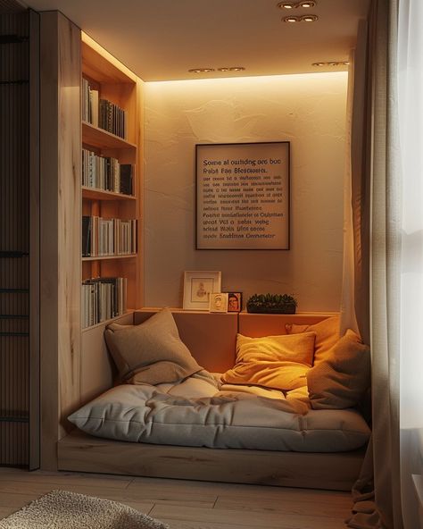 Read Room Ideas, How To Make House Cozy, Hygge Corner, Hygge Interior Design, Hygge House, Hygge Interior, Cozy Reading Chair, Reading Room Decor, Reading Areas