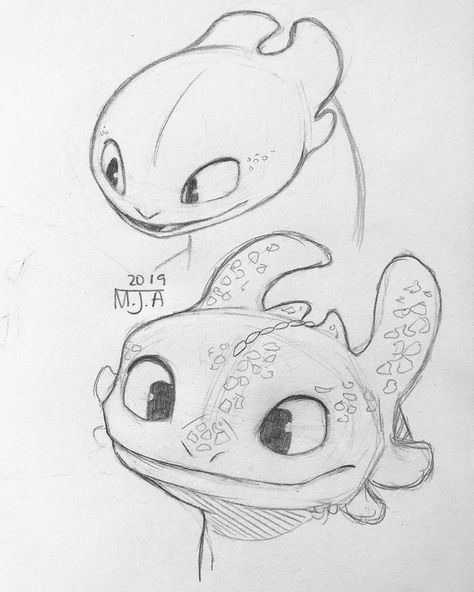 Lightfury and toothless sketches from my livestream a few days ago😊 It was so nice to do a stream again, it’s been too long! Would anyone… Dragon Drawing Toothless, How To Train A Dragon Drawing, Toothless Sketch Simple, Drawing Ideas Toothless, Toothless Side Profile, Toothless Dragon Sketch, Httyd Toothless Drawing, Toothless Dragon Drawing Easy, Cute Dragon Sketch