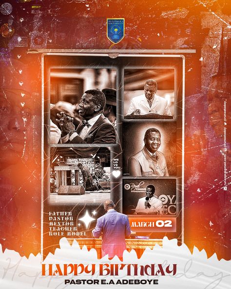 Pastor Adeboye Happy Birthday flyer Pastor Birthday Flyer Design, Happy Birthday Design Flyers, Pastors Birthday, Birthday Design Poster, Happy Birthday Flyer Design, Happy Birthday Pastor, Birthday Poster Design, 2023 Social Media, Happy Birthday Flyer