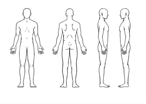 S Tattoos, Body Chart, Body Diagram, Body Outline, Human Body Drawing, Body Template, Human Body Anatomy, February Nails, Body Sketches