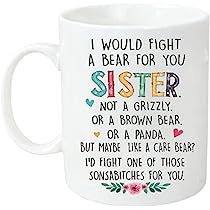 Best Friend Cup, Funny Sister Gifts, About Smile, Sister Funny, Christmas Gifts For Sister, Sisters Funny, Funny Coffee Mug, Birthday Gifts For Sister, Sister Birthday