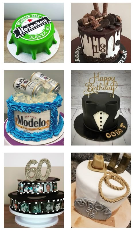 10 Tortas para hombres tan espectaculares como fáciles de hacer Don Julio Cake Ideas, Edgy Retro, Heineken Beer, Fathers Day Cake, Blue Cases, Hip Hop Culture, Baby G, Blue Band, The Vibe