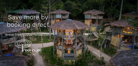 TREEHOUSE VILLAS KOH YAO - Updated 2019 Prices & Hotel Reviews (Ko Yao Noi, Thailand) - TripAdvisor Treehouse Villas, Phuket Airport, Thai Islands, Jacuzzi Outdoor, Restaurant Lounge, Krabi, Travel Deals, Luxury Resort, Phuket