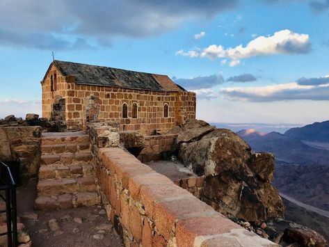 * 🇪🇬 St. Catherine’s Monastery guest house (Saint Catherine, Sinai, Egypt) from TripAdvisor ⛪️ Aug-30-2021 Mount Sinai Egypt, Watch Sunrise, Saint Catherine's Monastery, Cairo Airport, Saint Katherine, Nile River Cruise, Saint Catherine, Mount Sinai, Sharm El Sheikh