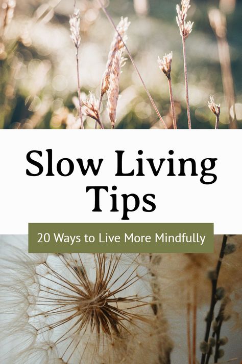 A slower, more meaningful life is within reach! These 20 practical slow living tips will help you cultivate mindfulness, joy, and balance in your daily routine. Make time for what matters most. 🌻🌿
​#simplifyyourlife #slowlife #purposefulliving #naturetherapy #mentalwellness Seasonal Living, Slow Life, What Matters Most, Meaningful Life, Seasonal Recipes, Seasonal Celebration, Mindful Living, Slow Living, Living Tips