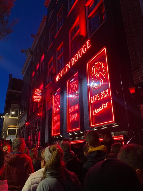 Amsterdam Red Light District, Red Light District, Light Red, Amsterdam, Red