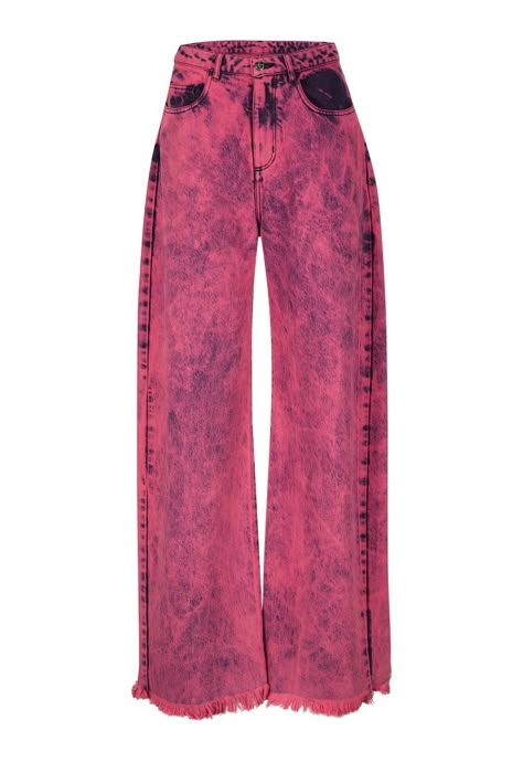 Boyfriend Trousers, Coloured Jeans, Trend 2025, Wide Leg Jeans Outfit, Street Fits, Pink Trousers, Elevate Your Outfit, Pink Denim, Pink Jeans