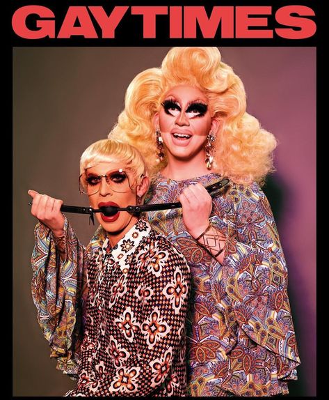 Katya Zamolodchikova and Trixie Mattel Trixie And Katya Photoshoot, Trixie And Katya Funny, Binary Quotes, Non Binary Quotes, Trixie Mattel And Katya Wallpaper, Shaun Ross, Trixie And Katya Out Of Drag, Pride Fashion, Katya Zamolodchikova