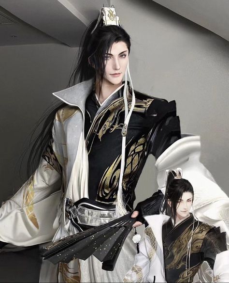 Male Chinese Clothing, Chinese Cosplay, Asian Cosplay, Sketches Tutorial, Clothing Inspiration, Chinese Clothing, Cartoon Art Styles, Cosplay Anime, Character Inspiration