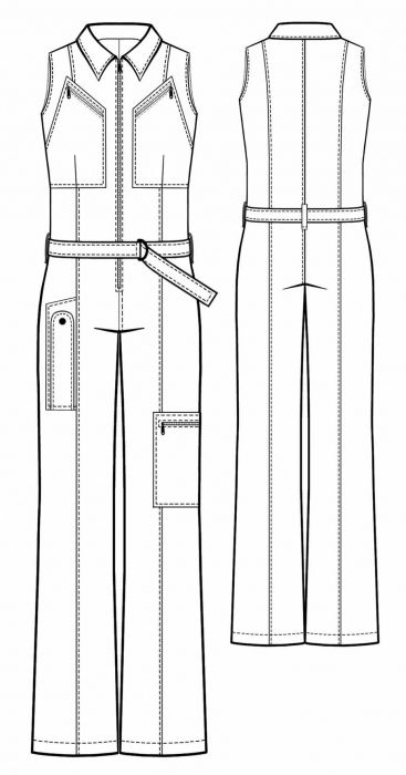 Jumpsuit Technical Drawing, Fashion Learning, Technical Flats, Pants Drawing, Flat Drawings, Flat Pattern, Fashion Design Template, Coat Pattern Sewing, Sewing Alterations