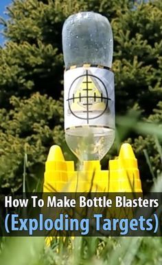 Exploding targets that are cheap, easy, and safe to make! Shooting these is a lot of fun because they make a loud pop when you hit them. Outdoor Shooting Range, Archery Target, Apocalypse Survival, Shooting Targets, Target Practice, Shooting Sports, Survival Tips, Archery, Austin