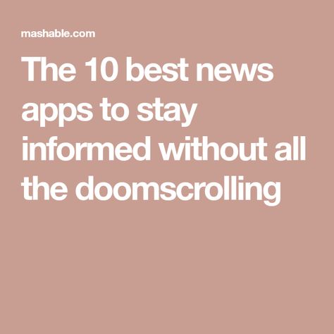 The 10 best news apps to stay informed without all the doomscrolling Mini Magazine, Online Dating Profile, News Apps, Apple New, Yahoo News, Dating Profile, Interesting Articles, Dating Tips, Apple News